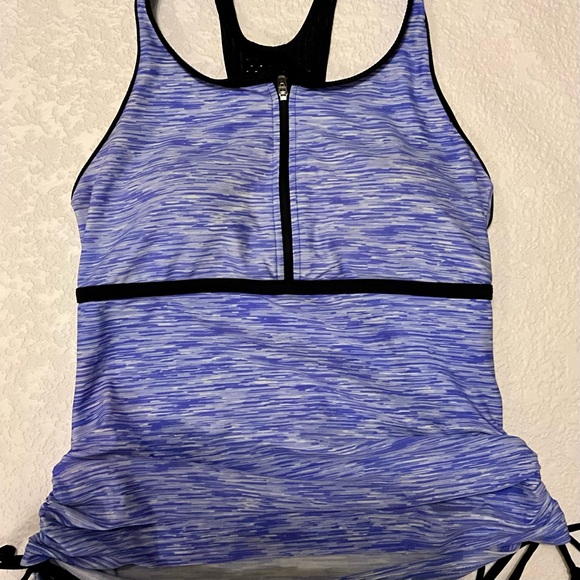 Free Country Womens Small Razorback Tanktini/Swimsuit Activewear - Picture 2 of 7